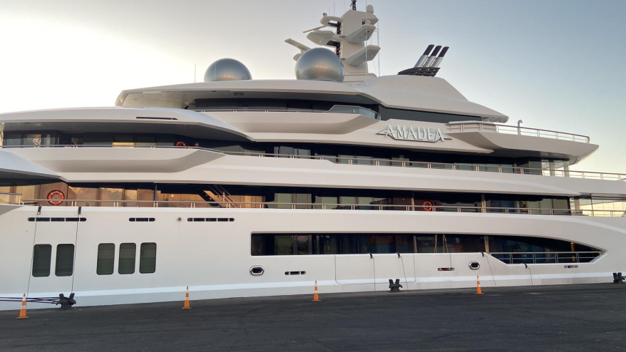Russian oligarch's $300 million yacht seized in Fiji