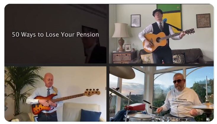 50 Ways to Lose your Pension: Campaigner fights scammers through song